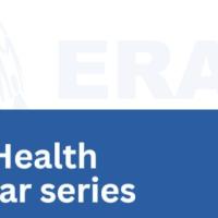 ERA4Health webinar series